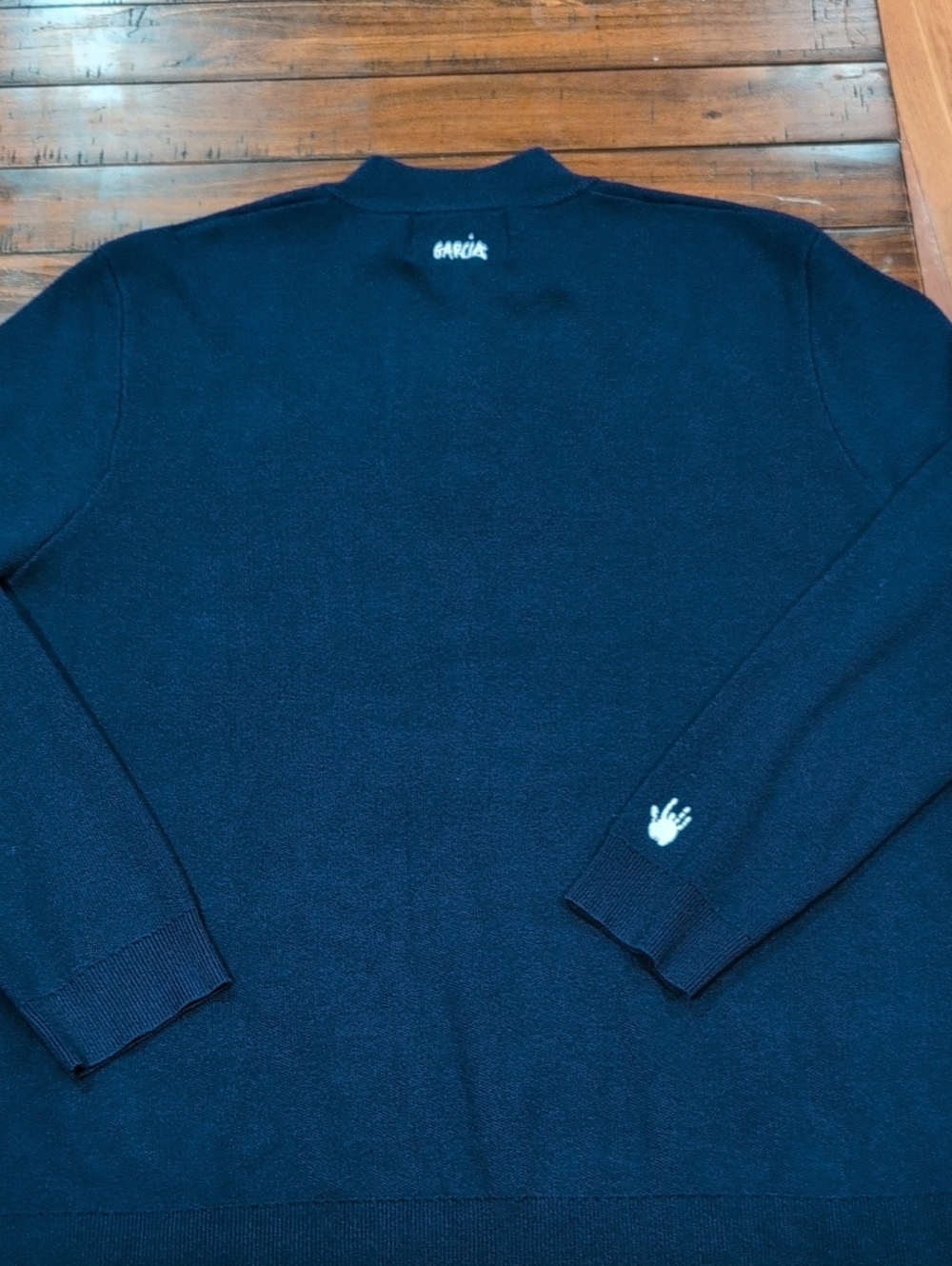 Section 119 Jerry Garcia Quarter Zip Sweater Grateful Dead Dead Head - Picture 6 of 7